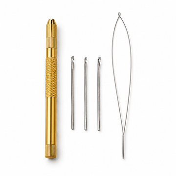 Professional Hair Extension Needle & Loop Tool Set