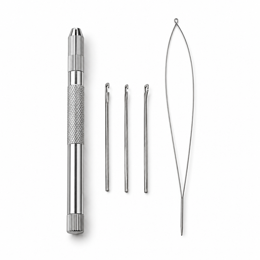 Professional Hair Extension Needle & Loop Tool Set