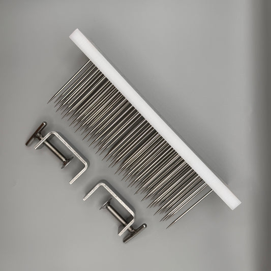 Hair card with needles (carda + straptsina) 2 pcs.