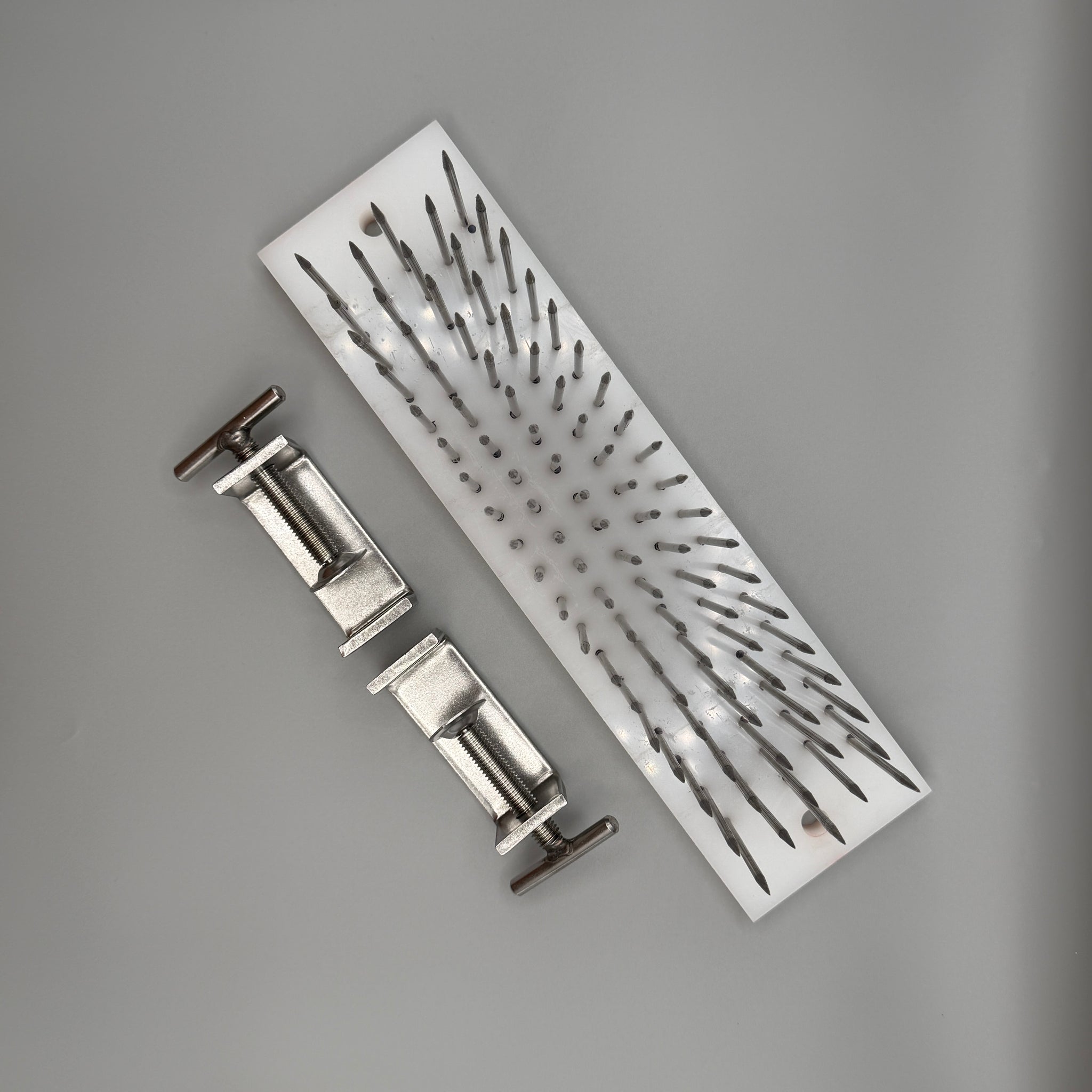 Hair card with needles (carda + straptsina) 2 pcs.