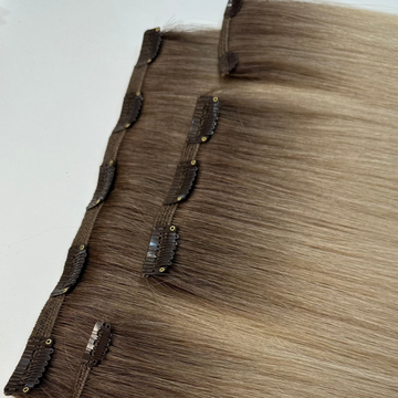 Clip-in weft